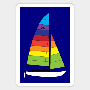 Hobie 16 Catamaran Sailboat Magnet